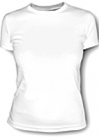 Белая футболка женская